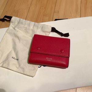 Celine folding wallet